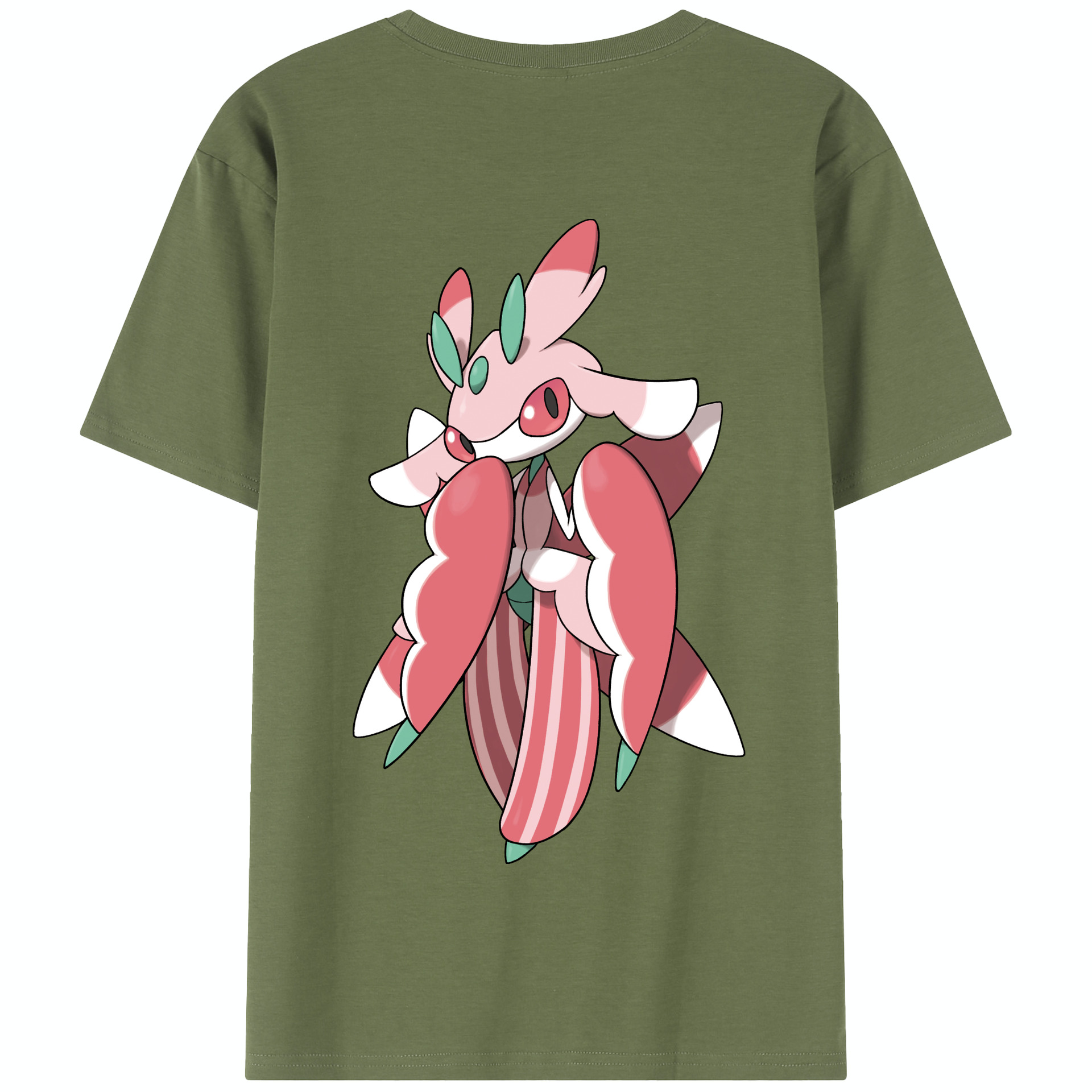 （画像用） ポケットモンスター Pokémon 綿100％半袖Tシャツ（背面プリント）